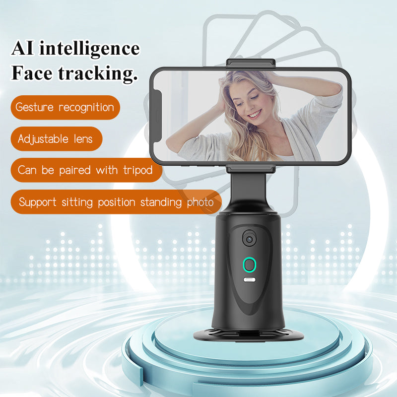 360°Auto Face Tracking Phone Holder